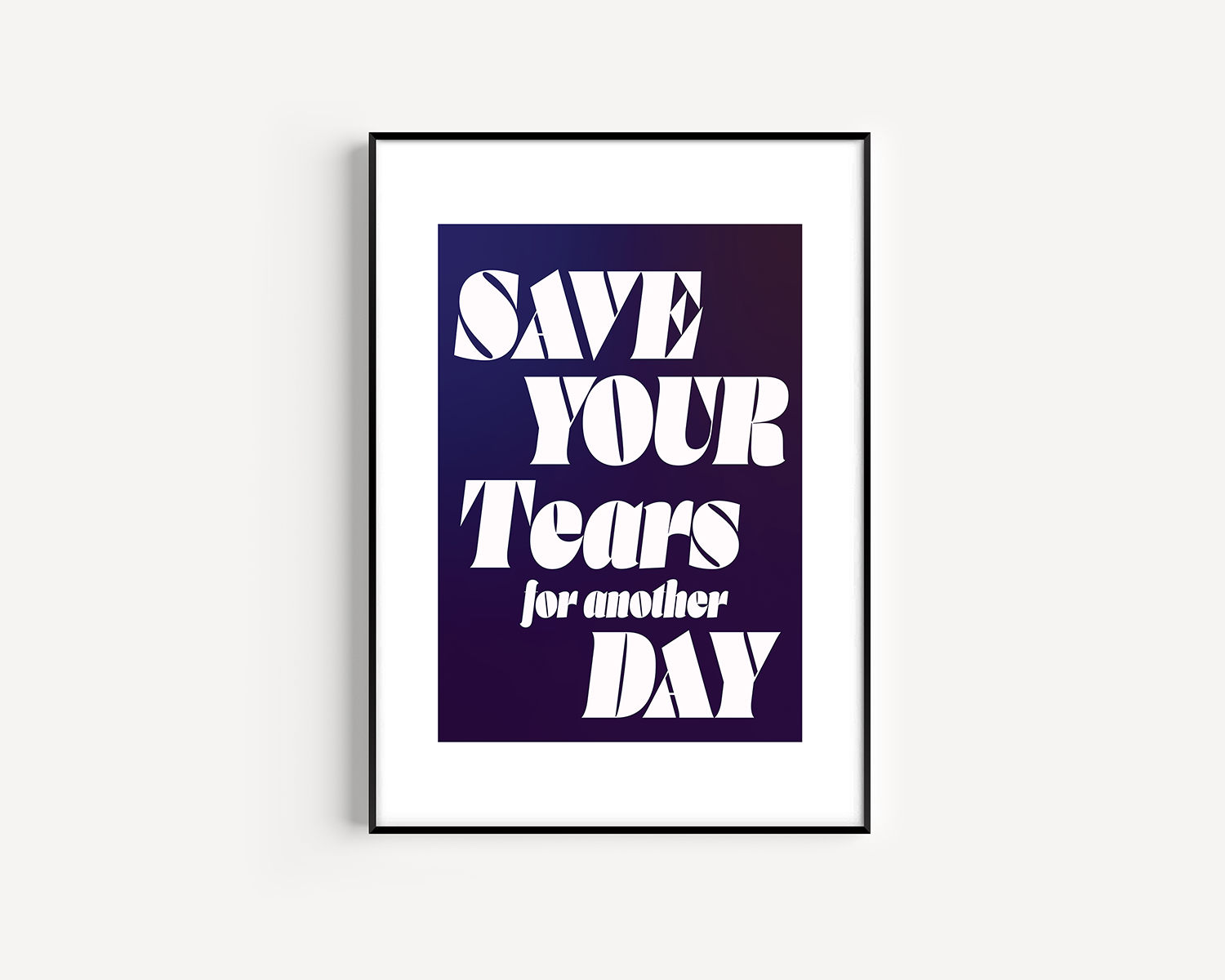 Save Your Tears